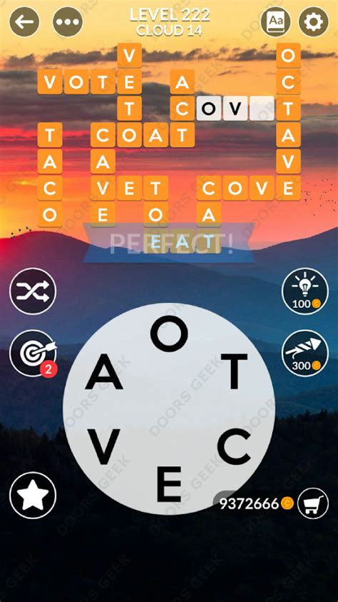 wordscape228|level 222 wordscapes.